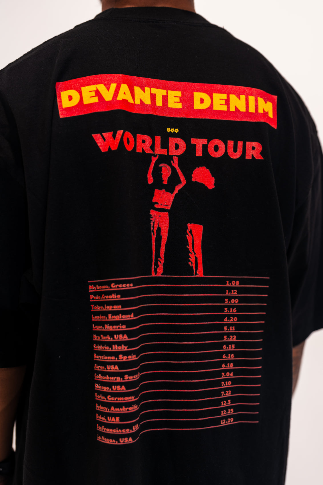 World Tour Box Fit T-shirt